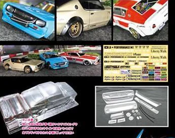 Nissan Skyline GTR KPGC110 Liberty Walk Edition 1-10 Body Set [Tetsujin] TT-7707 - Image 4