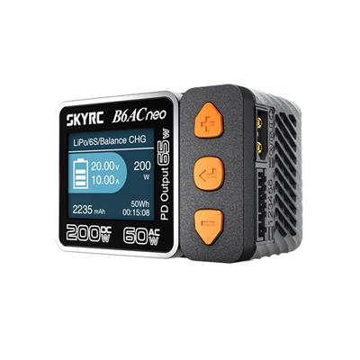 B6ACNEO 200Watt AC/DC Smart Charger - LiPo/LiFe/LiIon/LiHV/NiMH/NiCd/Pb  [SKY RC] SK-100200-02