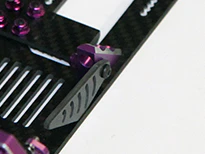 Battery Mounting Kit for SHARK (BLACK RED PURPLE) [Rhino Racing] RR-801 - Image 3
