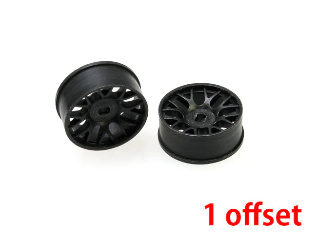 BBS (BLACK) 1-28 Rims Rims Set DRZ AWD Mini-Z Cars [PN Racing] 488BF - Image 3