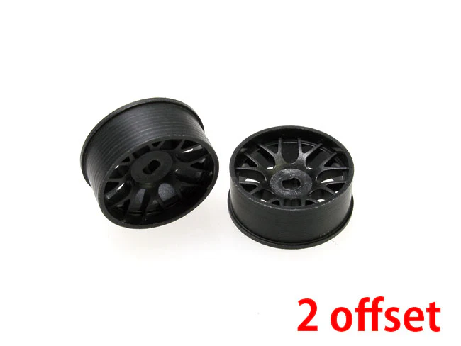 BBS (BLACK) 1-28 Rims Rims Set DRZ AWD Mini-Z Cars [PN Racing] 488BF - Image 4