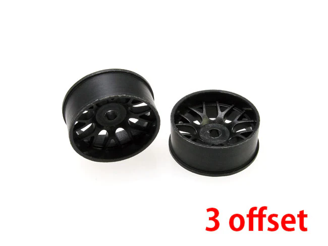 BBS (BLACK) 1-28 Rims Rims Set DRZ AWD Mini-Z Cars [PN Racing] 488BF - Image 5