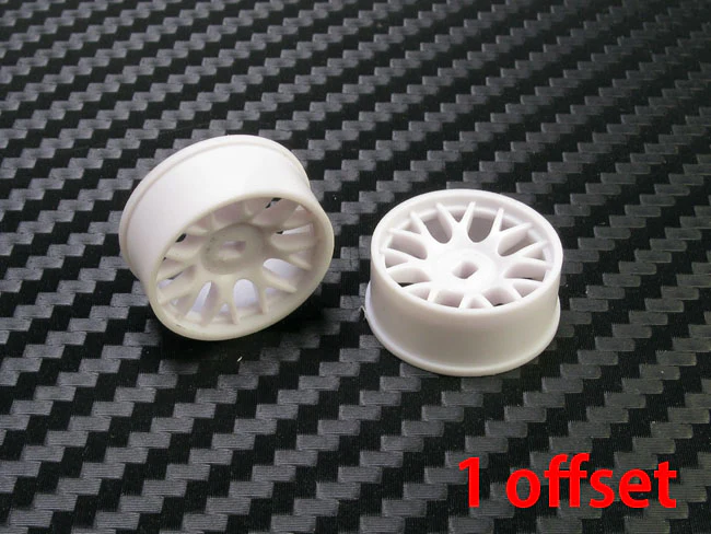 BBS (WHITE) 1-28 Rims Rims Set DRZ Mini-Z Cars [PN Racing] 488WF - Image 4