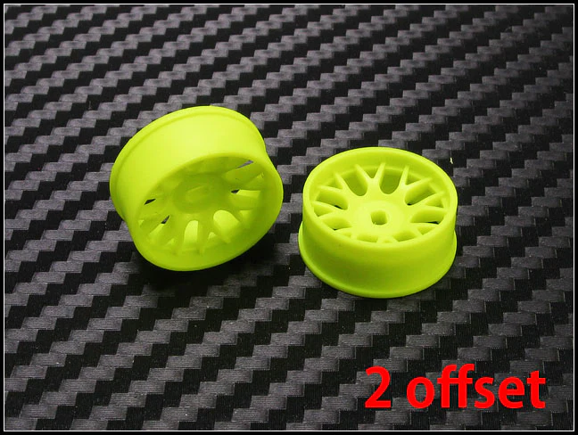 BBS (YELLOW) 1-28 Rims Rims Set DRZ AWD Mini-Z Cars [PN Racing] 488YF - Image 4