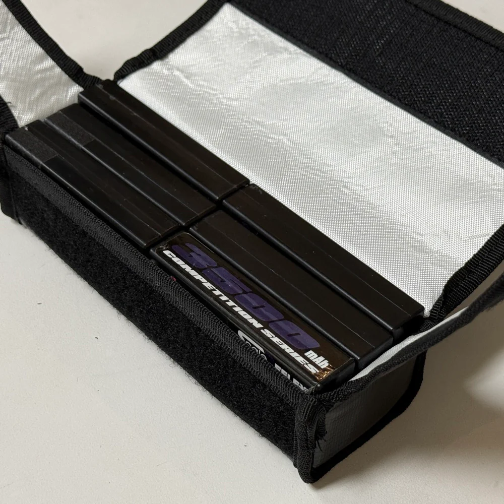 BIG SACK - Lipo Bag - Carrier (Fits 6 Shorty Batteries) [Scale Reflex] SR350-BLB - Image 4