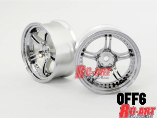 BLACK CHROME SSR PROFESSOR SPX 6mm - 8mm [RC Art] WW-0506BC WW-0508BC - Image 3