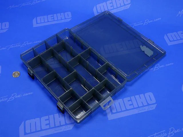 Black Compartment Multi Utility Case - Parts Box 11" x 8"  - (286 x 205 x 50 mm) Made in Japan [Meiho] Versus VS-3030  4963189801362
