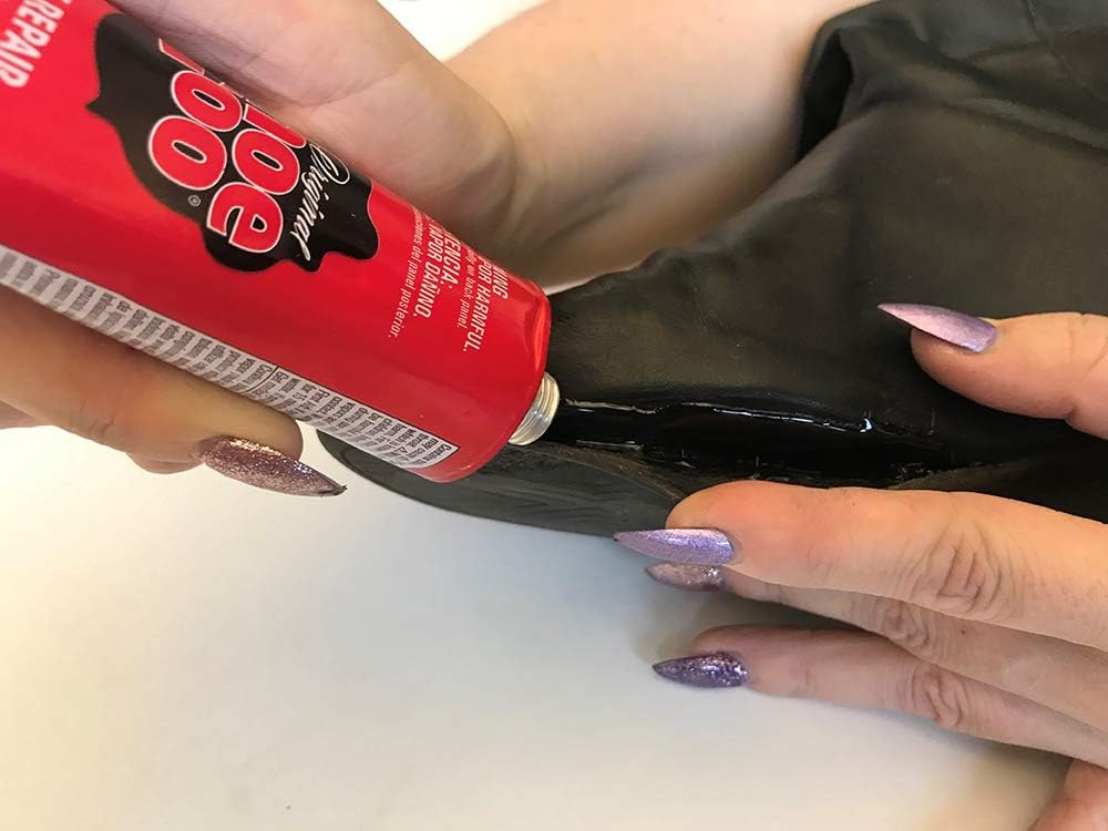 BLACK Shoe Goo 3.7oz Flexible Clear Glue Tube (Perfect for Lexan/Plastics) [Shoe Goo] 110212 - Image 2