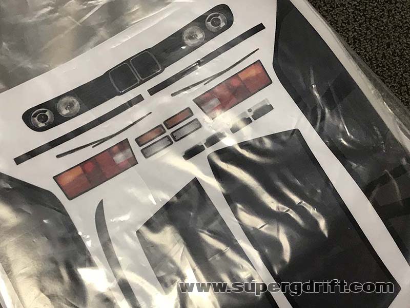 BMW E30 Touring Wagon 1-10 Body Set [APlastics] E30T - Image 8