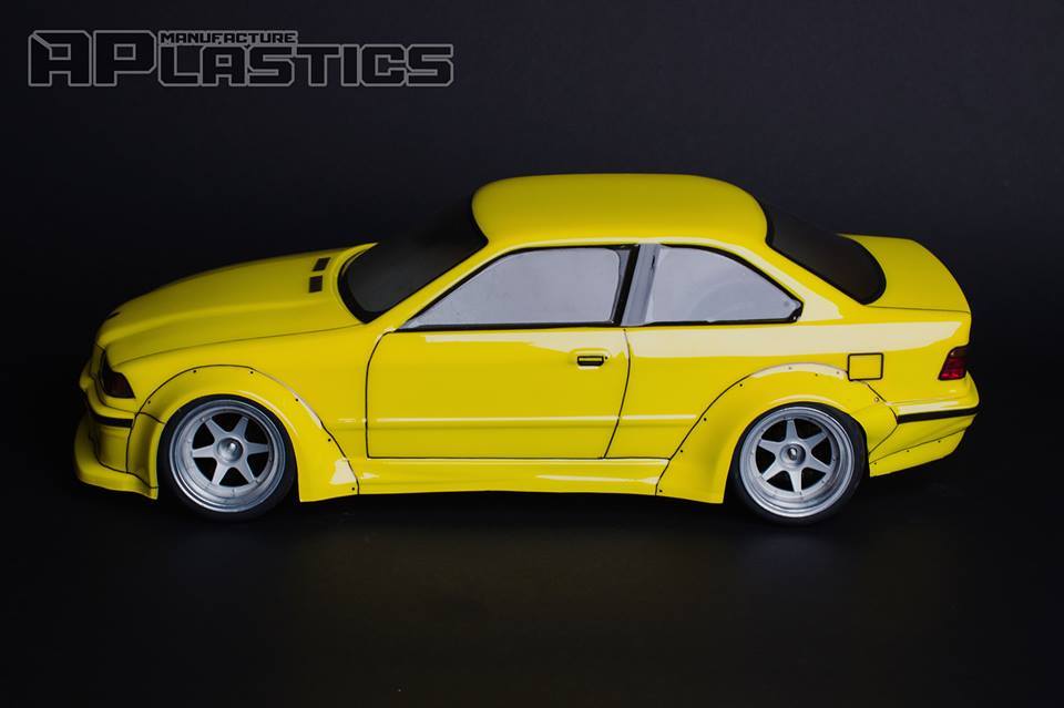 BMW E36 M3 Widebody 1-10 Body Set [APlastics] - Image 3