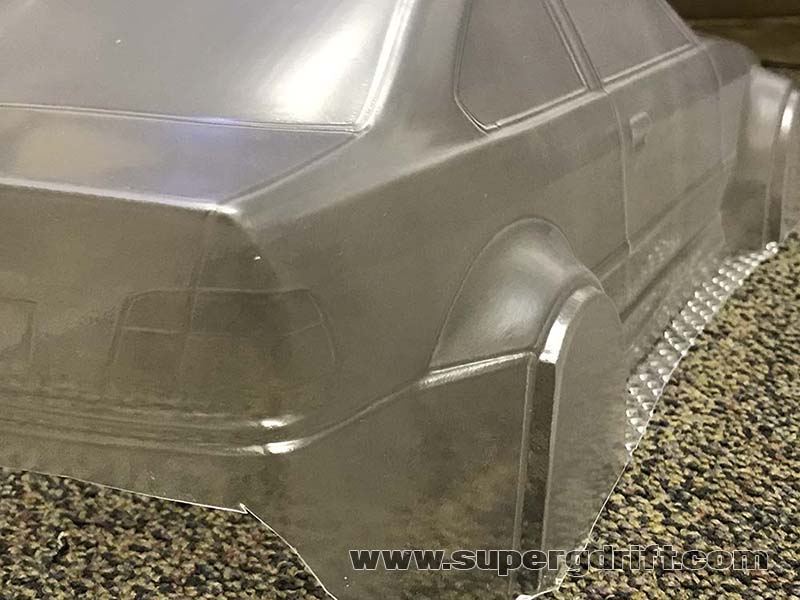 BMW E36 M3 Widebody 1-10 Body Set [APlastics] - Image 6