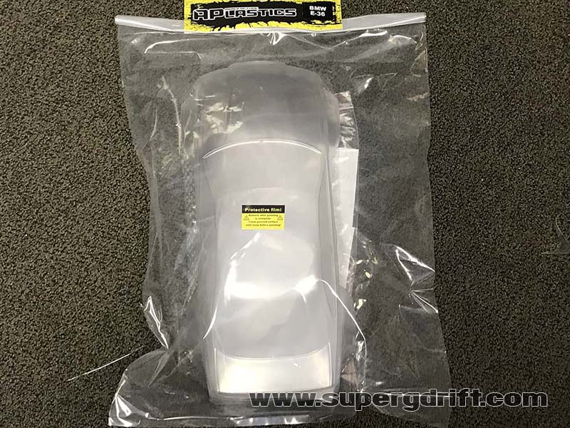 BMW E36 M3 Widebody 1-10 Body Set [APlastics] - Image 7