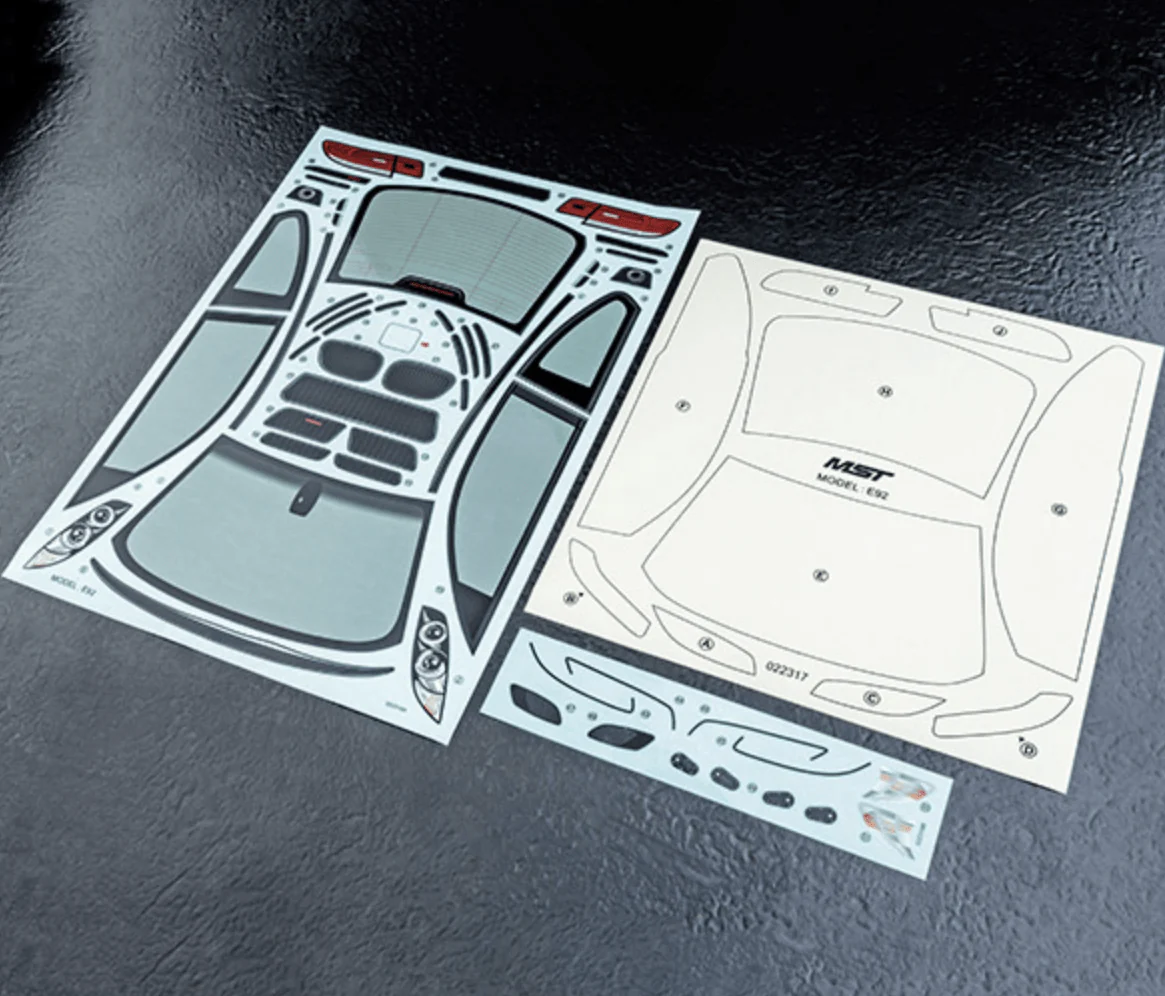BMW E92 M3 Coupe 1-10 Body Set [MST] 720011 - Image 4