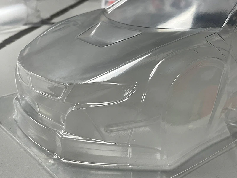 BMW i8 LBWK Liberty Walk 200mm MOLDED ON 1-10  Body Shell [Quality RC] QRC-058-i8-LBWK - Image 5