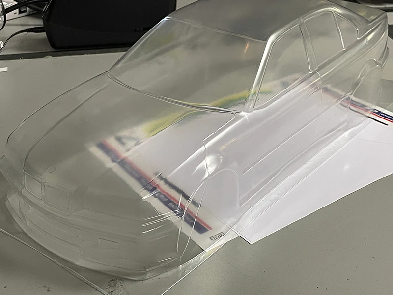 BMW M3 Sedan E36 1-10 Body Shell [Quality RC] QRC-E36SEDAN - Image 5