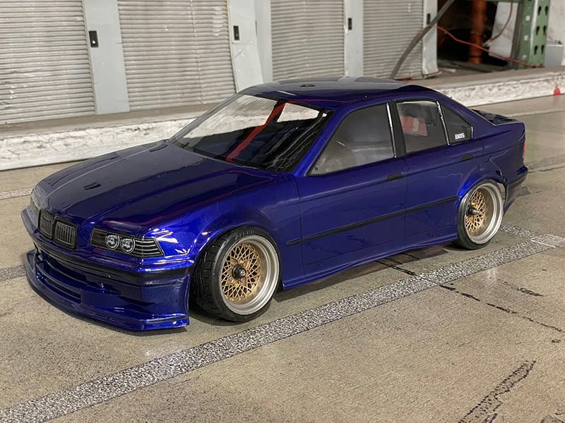 BMW M3 Sedan E36 1-10 Body Shell [Quality RC] QRC-E36SEDAN - Image 6