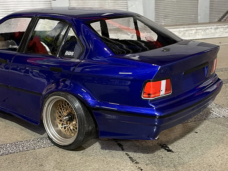 BMW M3 Sedan E36 1-10 Body Shell [Quality RC] QRC-E36SEDAN - Image 7