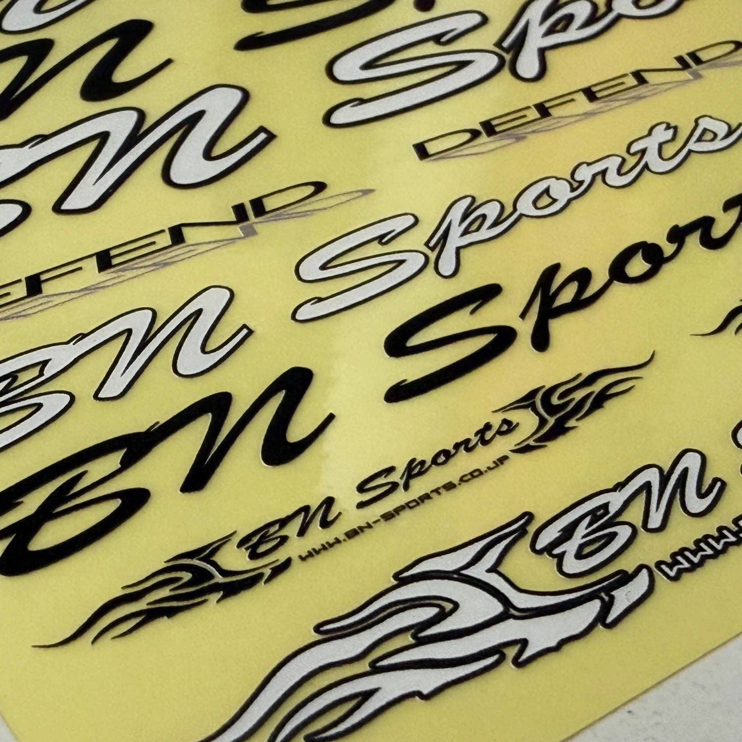 BN SPORTS License Decal Sheet (210mmx120mm) for 1-10 Drift Car Graphics Stickers Slaps [Pandora] VGP-BNSPORT - Image 3