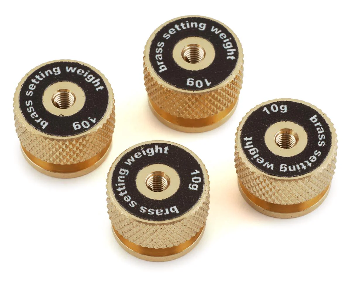 Brass Setting Weight (10g) (4-Pack) [Wrap Up Next] 0614-FD