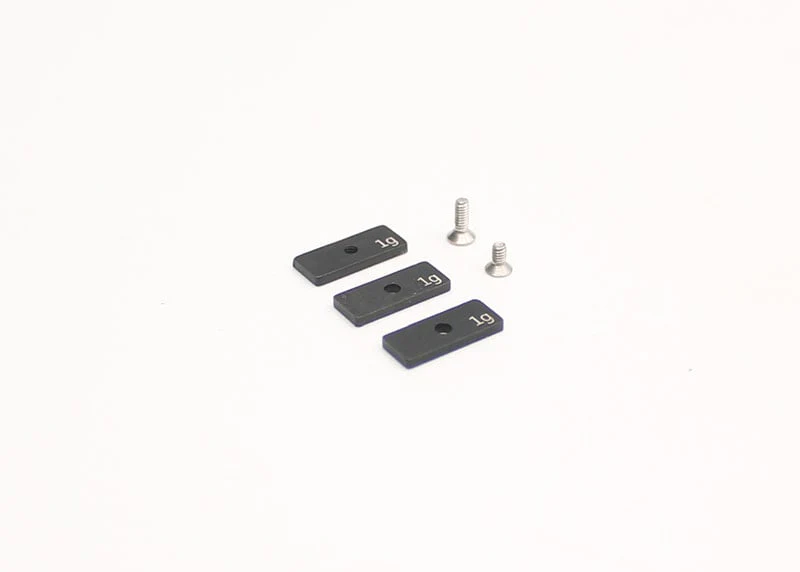 Bumper Weight Set (3g total) [Reflex Racing] RX531