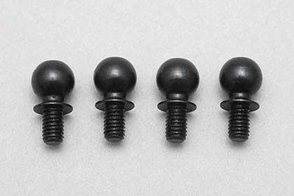 Button Head King Pin Ball for Aluminum Steering Block +1 or +2 (ISO-3mm Screw) [Yokomo] IB-414KB1 IB-414KB2