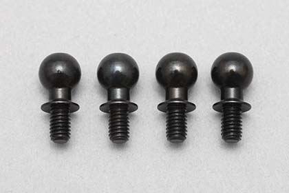 Button Head King Pin Ball for Aluminum Steering Block +1 or +2 (ISO-3mm Screw) [Yokomo] IB-414KB1 IB-414KB2 - Image 2