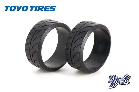 BUZZ BREAK TOYO TIRES PROXES R888R Drift 26mm (2 PACK) HDPE Tire [Overdose] BB-RT-004