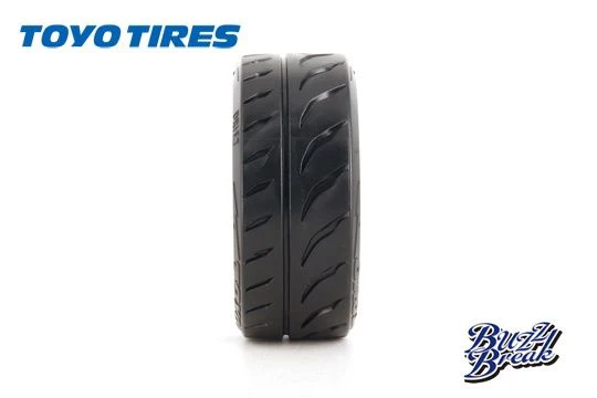BUZZ BREAK TOYO TIRES PROXES R888R Drift 26mm (2 PACK) HDPE Tire [Overdose] BB-RT-004 - Image 2