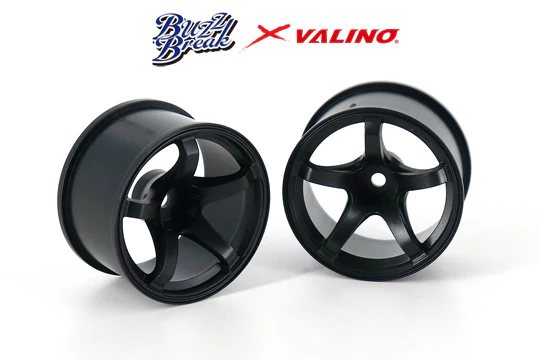 BuzzBreak N560S Wheel R-SPEC 30mm (9 offset - BLACK) *wide* (2 PACK) [Overdose] BB-RW-032