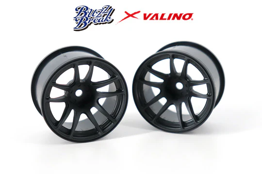 BuzzBreak N820S Wheel R-SPEC 30mm (9 offset - BLACK) *wide* (2 PACK) [Overdose] BB-RW-026
