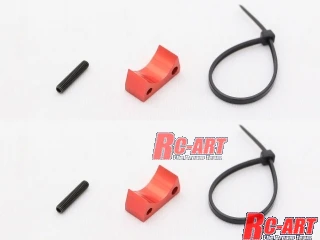 Capacitor Base 2 Pieces (Glitch Buster / CAP) Holder Mount Black Red Purple [RC-Art] WP-0258 WP-0256 WP-0254 - Image 6
