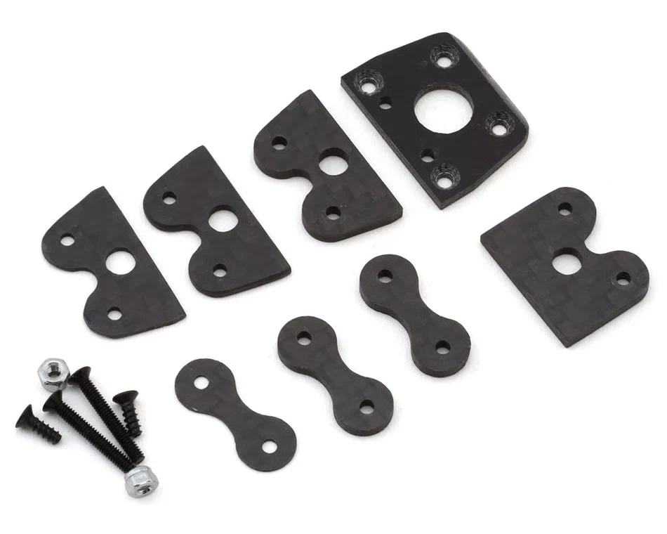 Carbon Fiber Front Holder Set for Jomurema GT01 Body [Jomurema] JOM280220