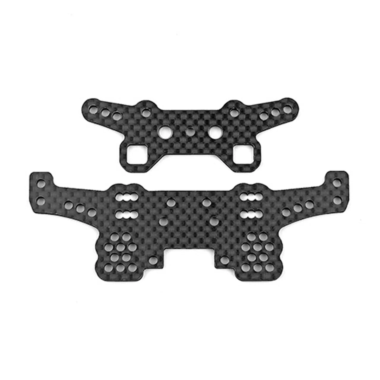 Carbon Fiber Shock Tower kit (Front and Rear) FOR DC10 [Associated] ASC72203