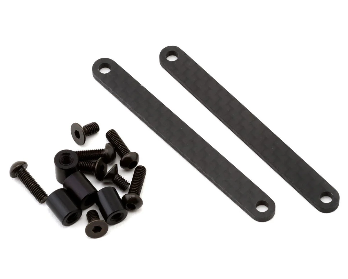 Carbon Fiber Side Plate Set for RDX (2.1mm 2.4mm 3.0mm) [Topline] TP-402 TP-403 TP-404