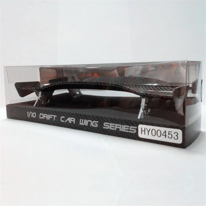 Carbon Fiber Style SPOILER with SILVER (LOW MOUNT REAR TRUNK) WING STANDS - [GRT] 453 - Image 5