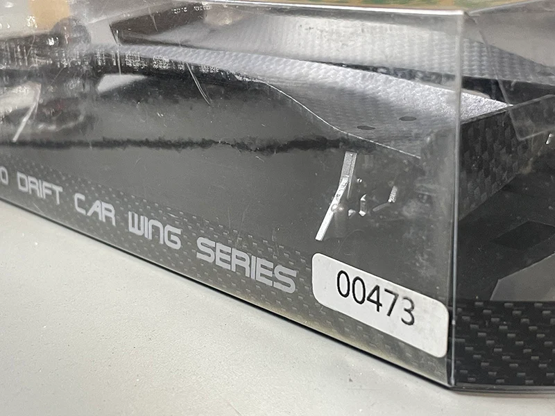 Carbon Fiber Style SPOILER with SILVER (LOW-TRUNK) 184mm wide WING STANDS - [GRT] 00473 SAMURAI FC3S - Image 3