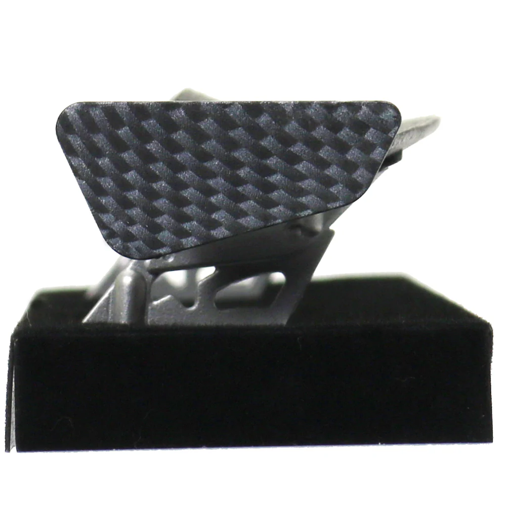 Carbon Fiber Style SPOILER with SILVER (LOW-TRUNK) 184mm wide WING STANDS - [GRT] 00473 SAMURAI FC3S - Image 5