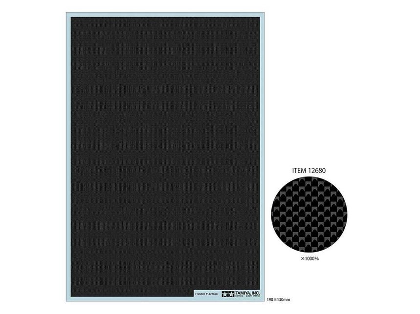 CARBON PATTERN DECAL TWILL WEAVE STICKER SHEET [Tamiya] 12682 12681 12680 12679 - Image 5
