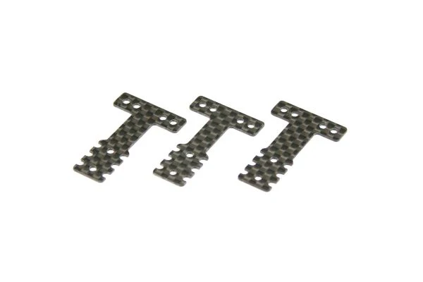 Carbon Rear Suspension Plate Set(RM/HM) T-Plate Set [Kyosho] MZW404