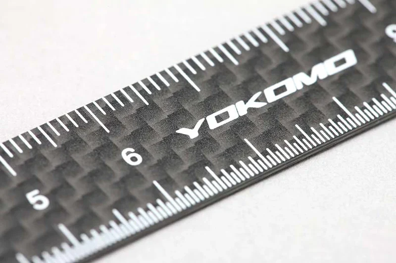 Carbon Ruler 150mm  [Yokomo] YT-CS15 - Image 2