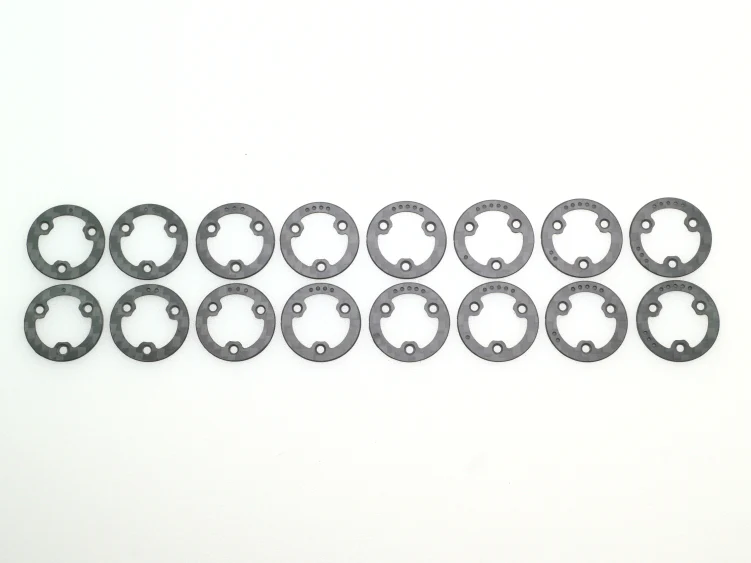 Carbon Slip Rings (22 22.2 22.4 22.6 22.8 23 23.2 23.4 ) for MR2085 Wheel Mini-Z [PN Racing] MR2085C - Image 3