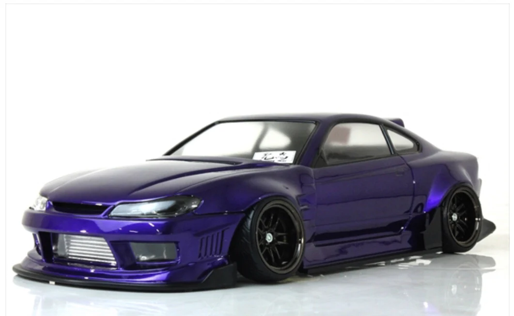 (CARBON VERSION Limited Edition) Nissan Silvia S15 Raijin THUNDER GOD Origin Labo 1-10 Body Set [Pandora] FCB-195C - Image 2