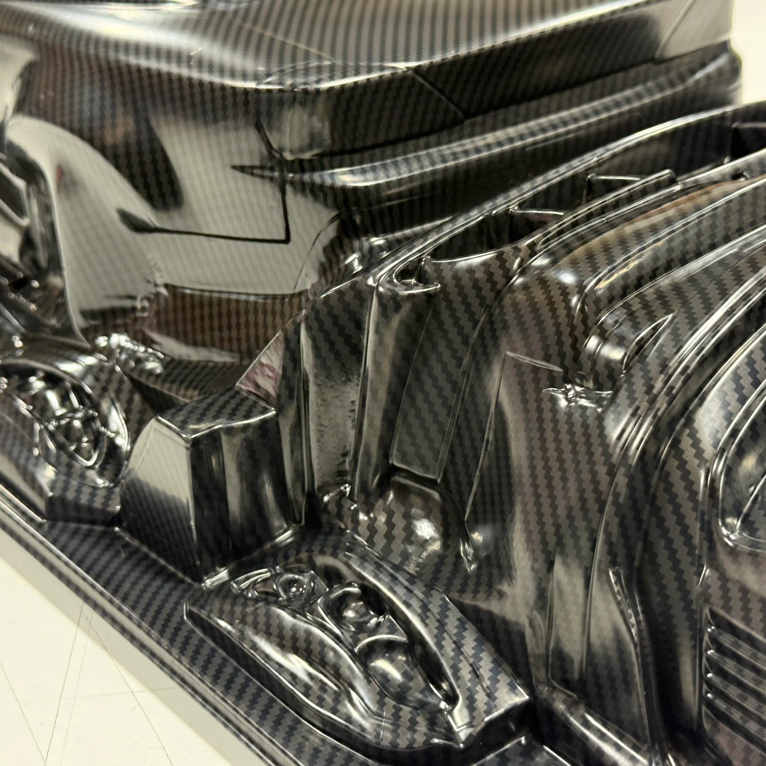(CARBON VERSION Limited Edition) Nissan Silvia S15 Raijin THUNDER GOD Origin Labo 1-10 Body Set [Pandora] FCB-195C - Image 5