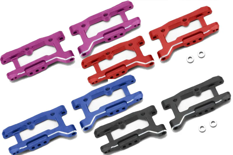 CHAMFERED REAR SHORT H-ARM FOR RD2.0-SD2.0 - Lower Arms Set BLACK RED PURPLE BLUE [Yokomo] Y2-008RAW Y2-BL8RAW Y2-P08RAW Y2-R08RAW