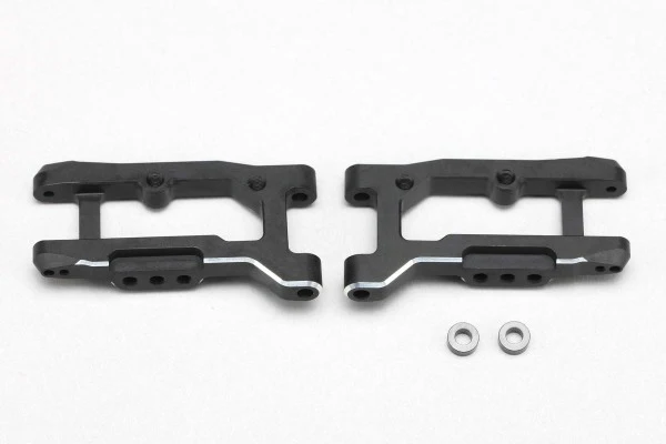 CHAMFERED REAR SHORT H-ARM FOR RD2.0-SD2.0 - Lower Arms Set BLACK RED PURPLE BLUE [Yokomo] Y2-008RAW Y2-BL8RAW Y2-P08RAW Y2-R08RAW - Image 2