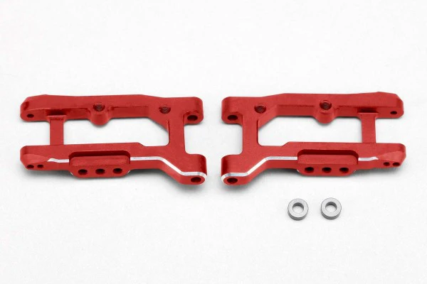 CHAMFERED REAR SHORT H-ARM FOR RD2.0-SD2.0 - Lower Arms Set BLACK RED PURPLE BLUE [Yokomo] Y2-008RAW Y2-BL8RAW Y2-P08RAW Y2-R08RAW - Image 4