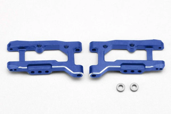 CHAMFERED REAR SHORT H-ARM FOR RD2.0-SD2.0 - Lower Arms Set BLACK RED PURPLE BLUE [Yokomo] Y2-008RAW Y2-BL8RAW Y2-P08RAW Y2-R08RAW - Image 5