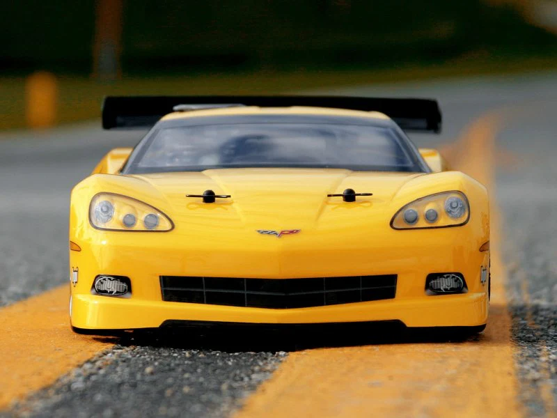 CHEVY CHEVROLET Corvette C6  1-10 (200mm) Body Set - [HPI] 17503
