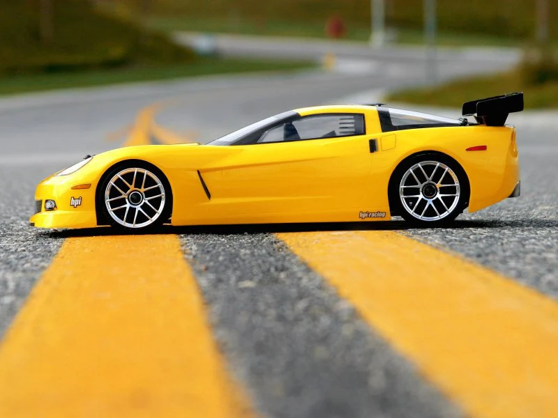 CHEVY CHEVROLET Corvette C6  1-10 (200mm) Body Set - [HPI] 17503 - Image 3