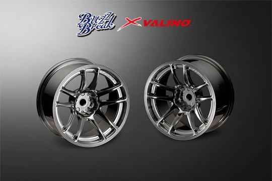 CHROME Buzz Break Valino N820S - PINK - PURPLE - GOLD - RED - SILVER 7mm 1/10 Wheel Rims [Overdose] - Image 6